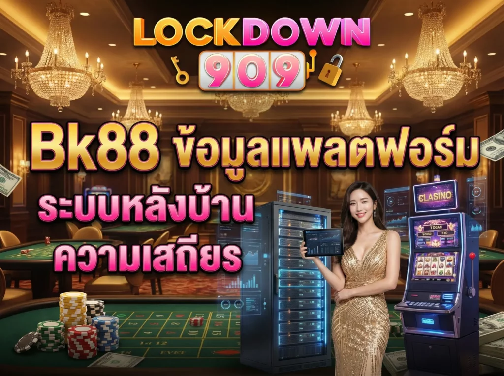 Bk88 ข้อมูลแพลตฟอร์ม ระบบหลังบ้าน ความเสถียร BEST 2026